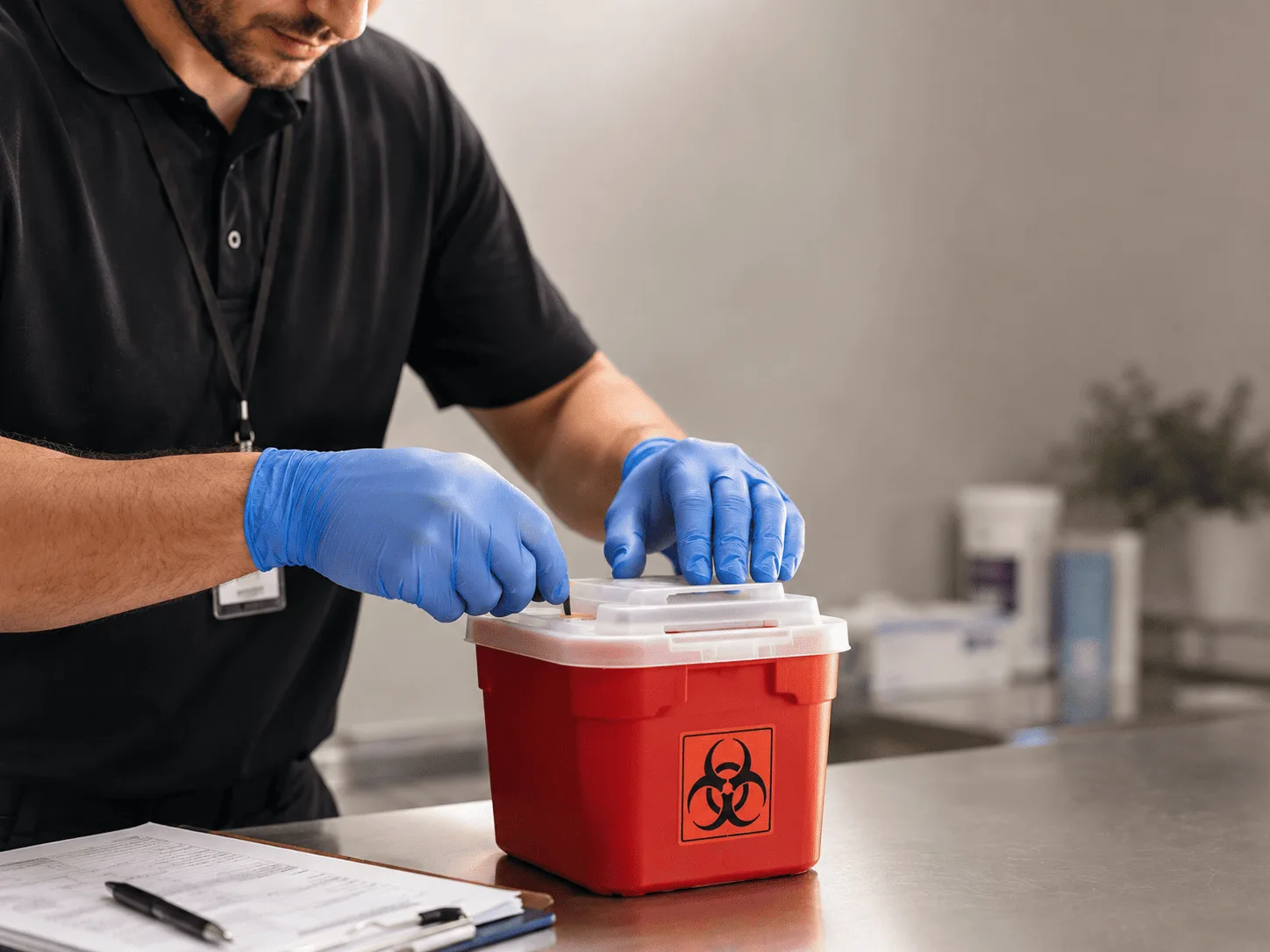 Why choose Sharps Waste Disposal in Samaria, MI